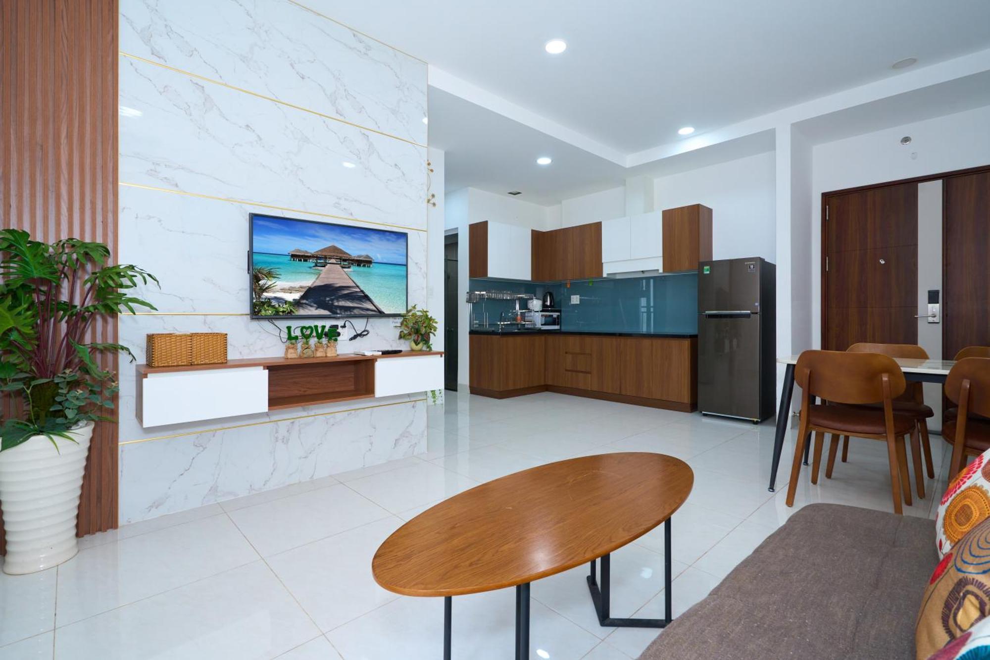 120m² 2 slaapkamer, 2 privé badkamer Appartement in Thang Tam Vung Tau Buitenkant foto